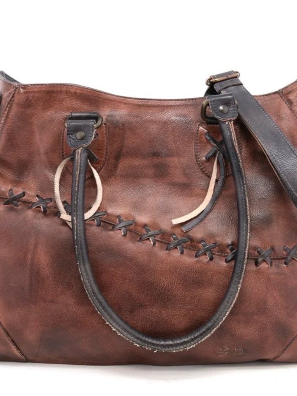 BED|STU Bruna Leather Tote - Teak Rustic Brown - Picture 2 of 11